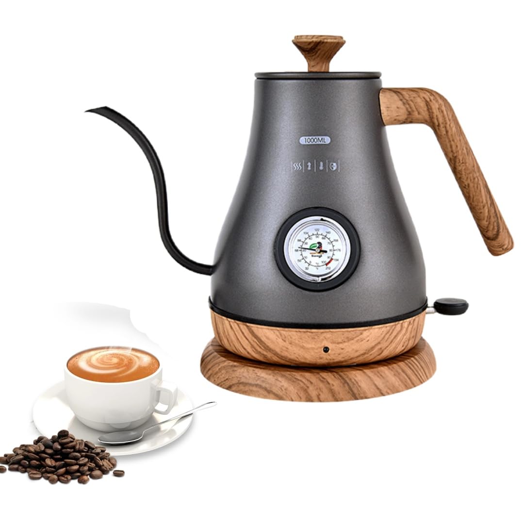 Amazon.co.jp : COMEDYKING 電気ケトル コーヒー ドリップケトル 1.0L
